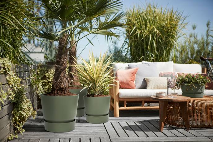 greenville rond 47cm leaf green